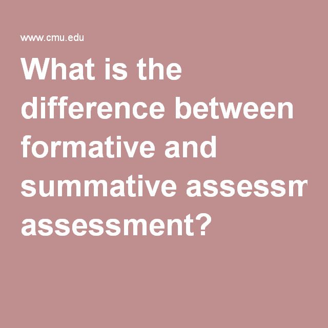 12 best Formative Assessment Overview images on Pinterest
