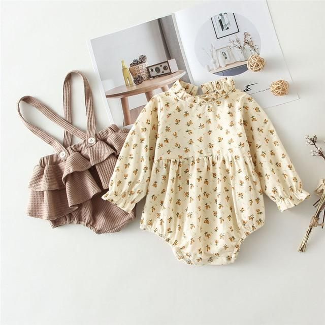 Fairy Baby My First Easter Outfits for Baby Boys Girls Cotton Bunny Outfit Bodysuit Romper and Ear Cap 2 Piece Set