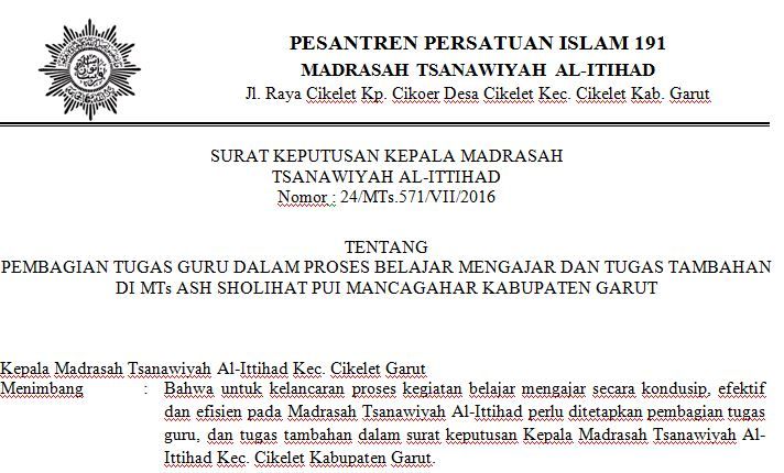 Format Surat Tugas Gumus Northeastfitness Co