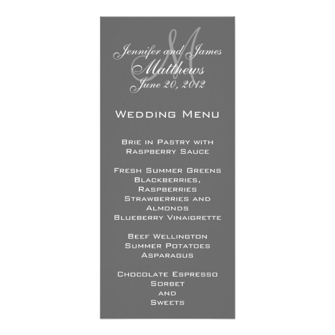 2481 best Wedding Menu Templates images on Pinterest Menu - dinner party menu template 2481 best Wedding Menu Templates images on Pinterest Menu - dinner party menu template