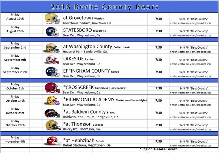 2021 georgia high school football schedule