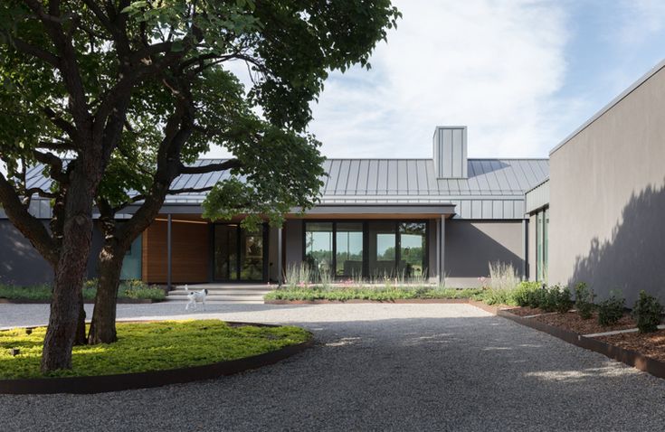 haus kies vorgarten eingang beton #wandverkleidung #wall #modern - vorgarten modern kies haus kies vorgarten eingang beton #wandverkleidung #wall #modern - vorgarten modern kies