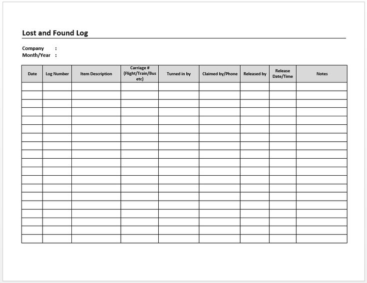 student sign in sheet template