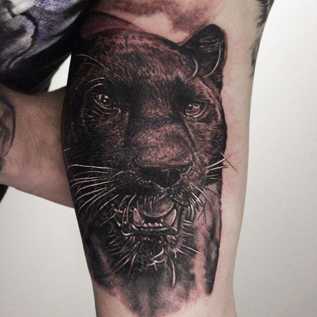wallpapers Tatuagem De Pantera Negra Na Perna pin on tattoo