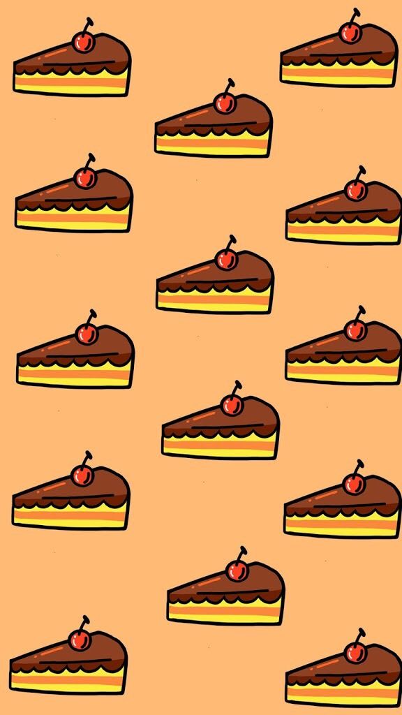 Kuchen comic schwarz weiß