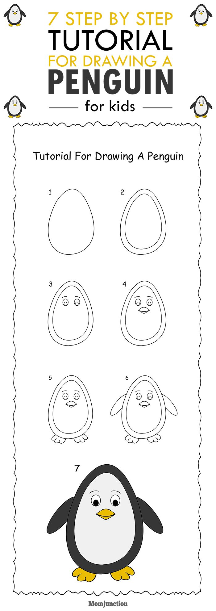 Uncategorized Images For Kids To Draw best 25 drawing for kids ideas on pinterest easy drawings how to draw a penguin step by tutorial kids