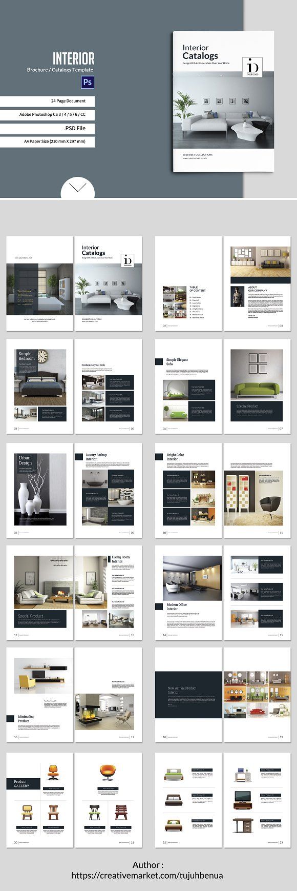 catalogues layout