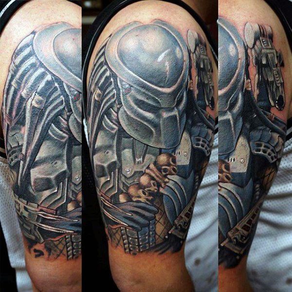 mens half sleeve alien vs predator tattoo designs tattoo mens half sleeve alien vs predator tattoo designs tattoo
