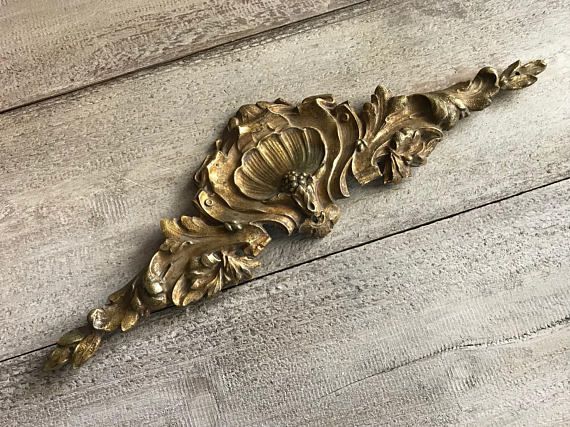 Versailles Chic Gorgeous Polished Bronze Door Fittings Handles Antique Classic French Bronze Set of Two Drawer Door Handles Chateau