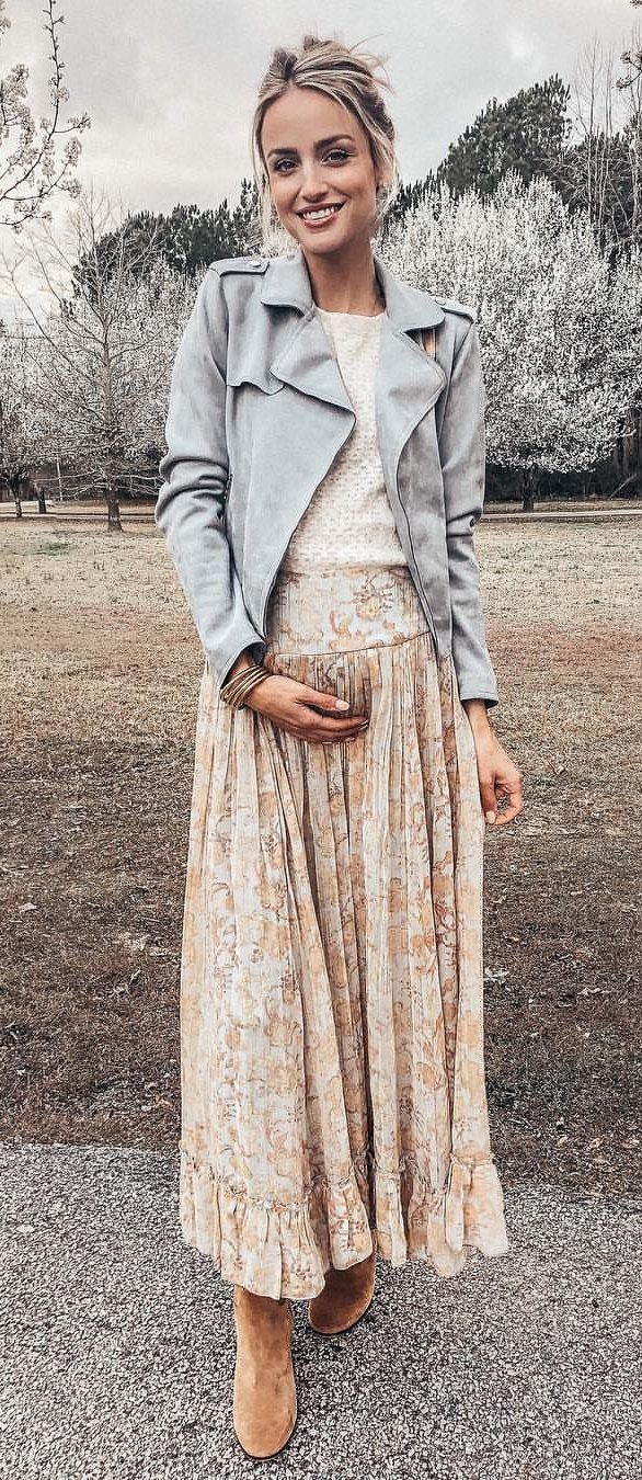 gray notched lapel blazer #spring #outfits gray notched lapel blazer #spring #outfits