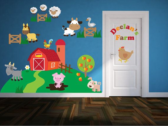 Best 25 Farm Themed Nursery Ideas On Pinterest Farm Theme Nursery Art Name Wall Decal Kids