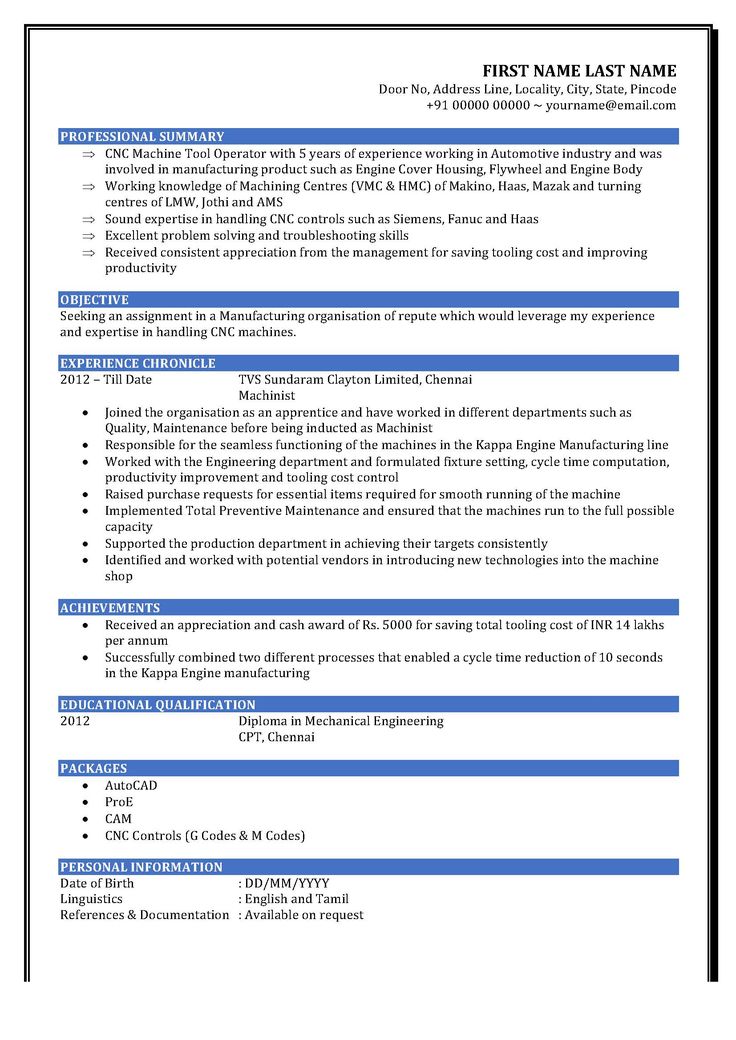 7 best Industrial Maintenance Resumes images on Pinterest - manufacturing resume samples 7 best Industrial Maintenance Resumes images on Pinterest - manufacturing resume samples