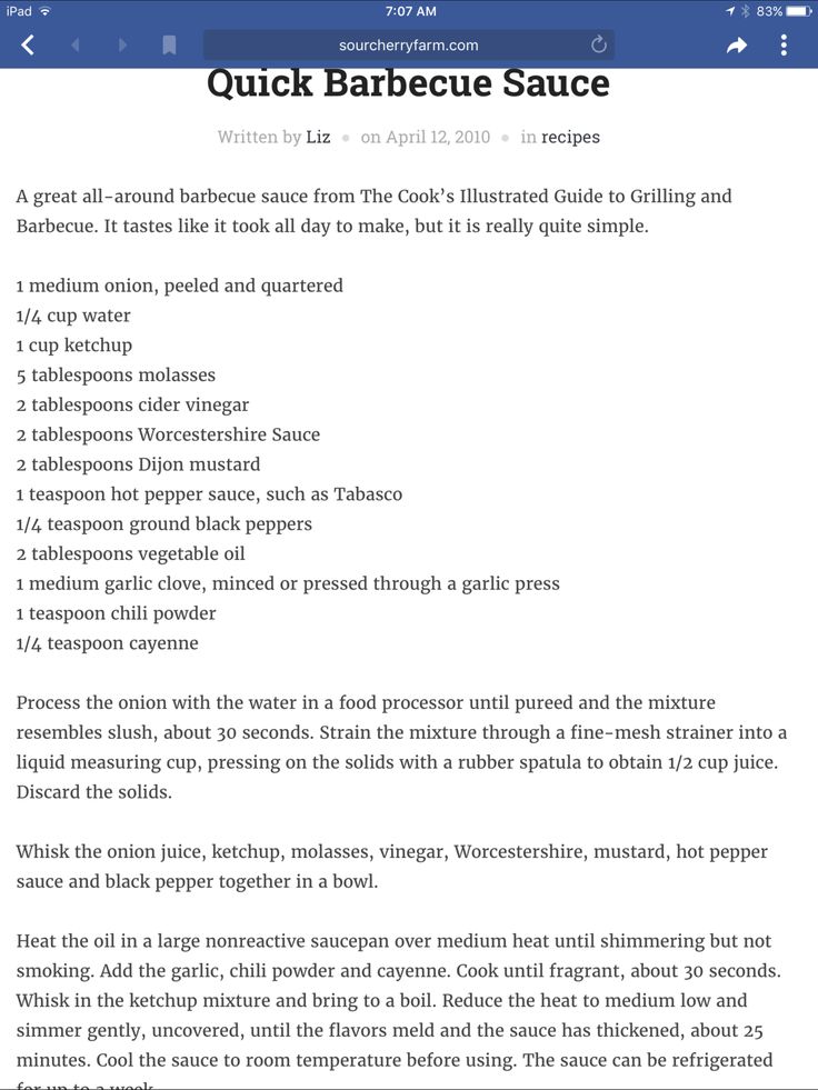 America S Test Kitchen Quick Barbecue Sauce America S Test Kitchen Quick Barbecue Sauce