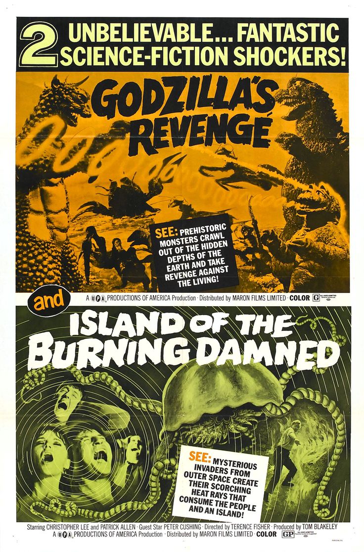 Island Of The Burning Damned Movie Poster Island Of The Burning Damned Movie Poster