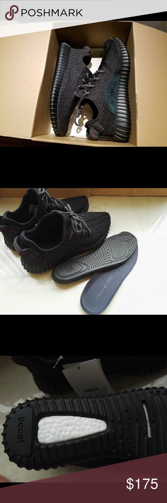 yeezy boost 350 pirate black 9.5 yeezy boost 350 ebay triple black