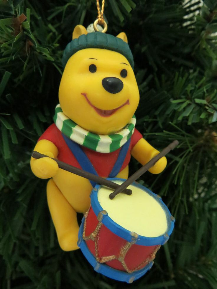 winnie pooh drummer boy christmas tree ornament walt boy christmas ornaments