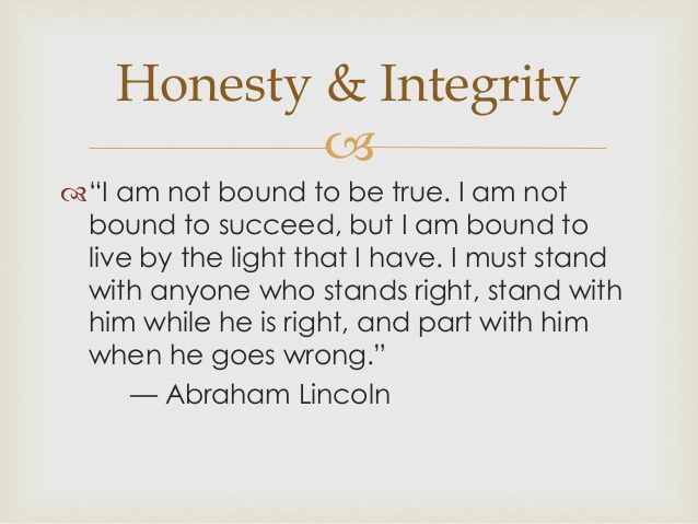 integrity quotes