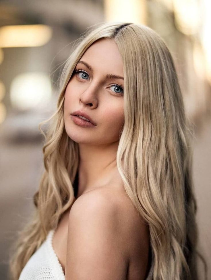 Beautiful blonde girl