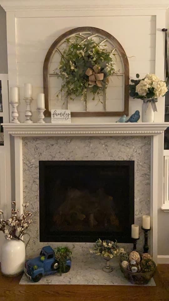 28 Spring Mantel Decor Ideas In 2025 For A Modern Seasonal Vibe In Feca87d61d85795b086f46bc5d5c6cb0