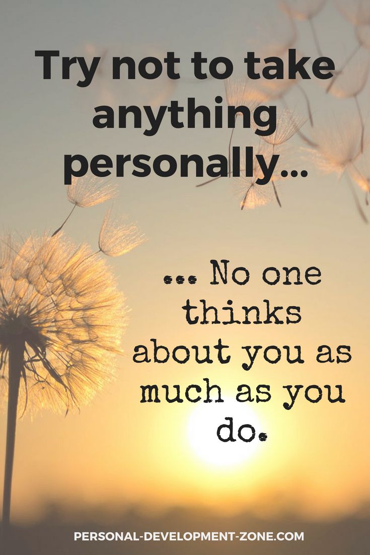 Stop Taking Things Personally Quotes The Secret to Stop Taking Things Personally | Peace quotes, Words of