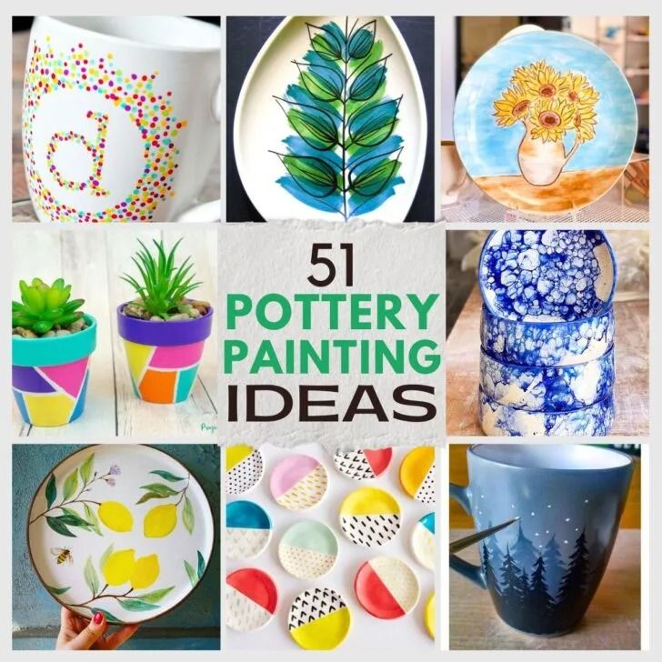 50 Easy Pottery Painting Ideas Elevate Your Art With These Fed1aa006f4e28c38ae3d75f703fbaec