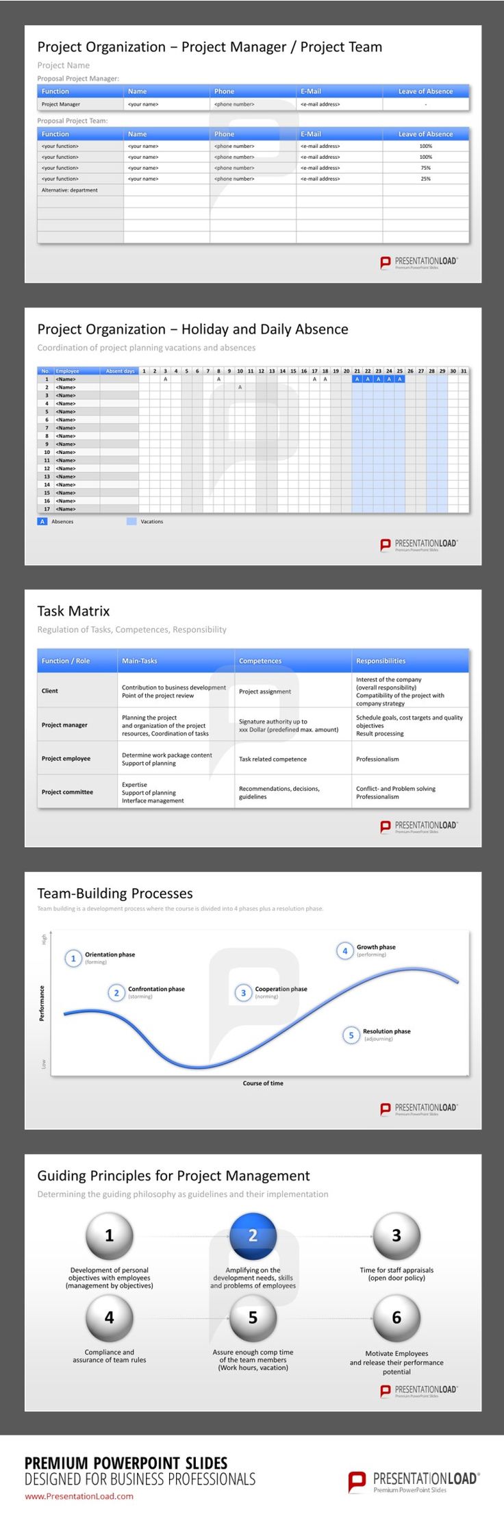 powerpoint project template
