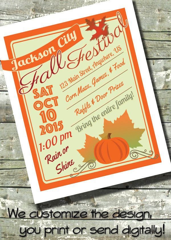 flyer invites