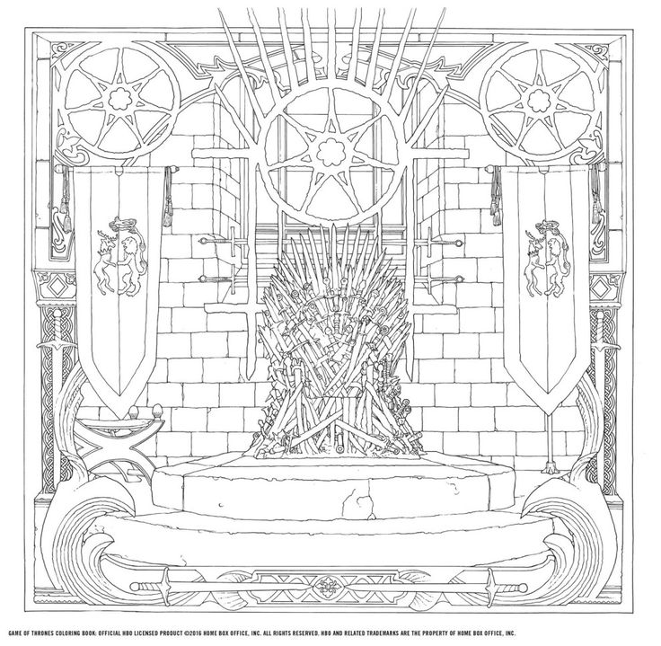 The New Game Of Thrones Coloring Book