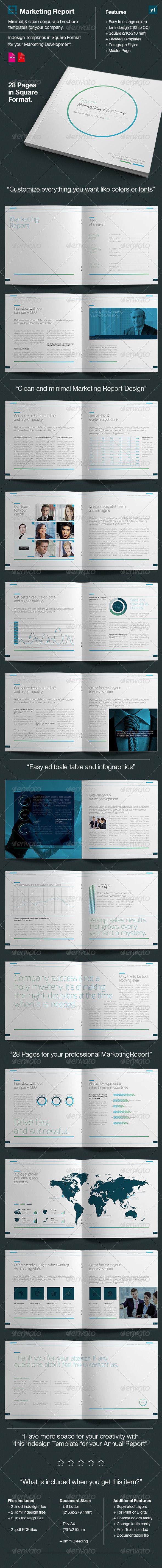 corporate report format