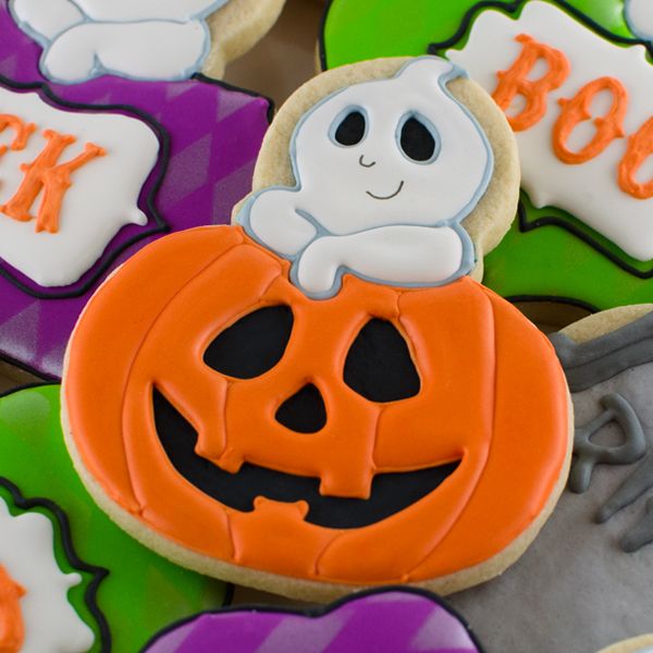 sugar cookie halloween cookies decoratedhalloween