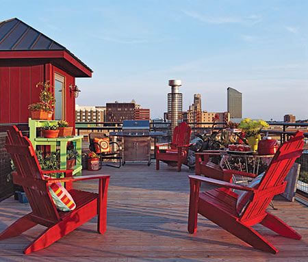 loft makeover fabulous places spaces pinterest rooftop deck