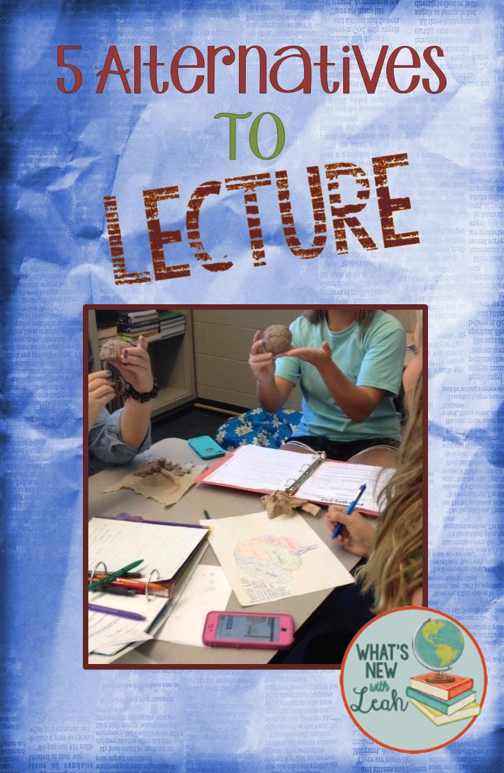 5 Easy Alternatives to Lecture | Teaching tools | Teaching, Classroom, Social studies