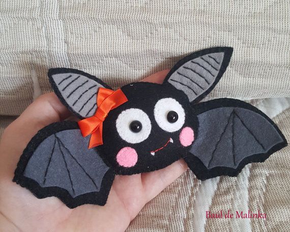 pdf pattern bat felt pattern felt ornament by bauldemalinka