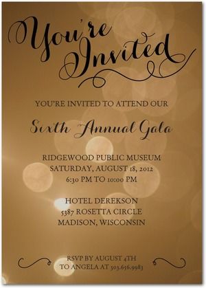 banquet invitation templates free