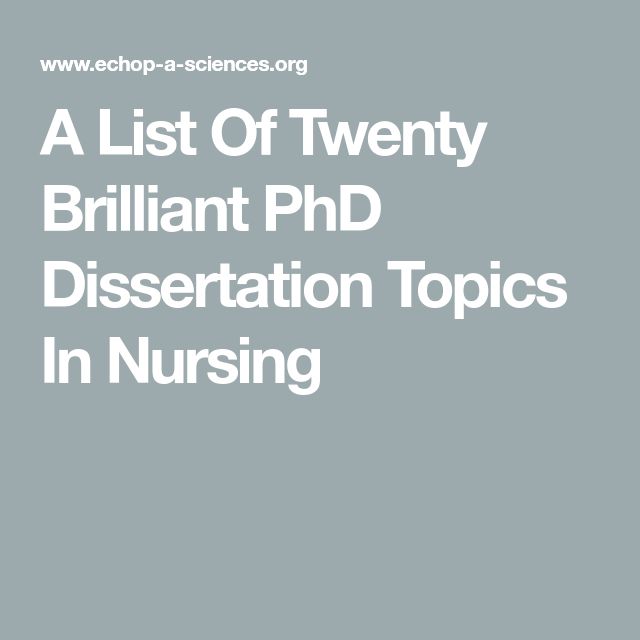 nursing dissertations titles nursing dissertations titles