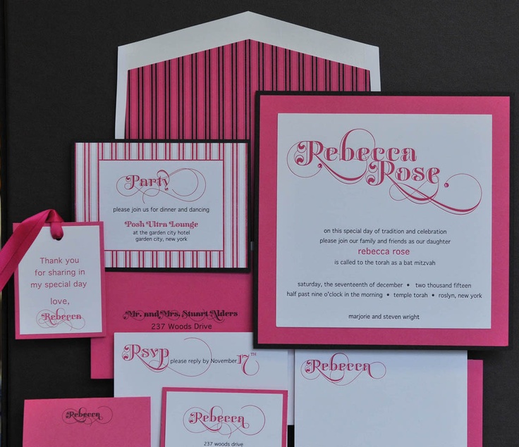 types of invitations