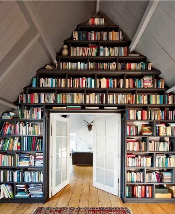 21 Best Home Decor - Bookshelves & Bookcases Images On Pinterest Enchanting Creative Bookshelves Designs for Every House: Wonderful Triangle Creative Bookshelves Design ~ shorty114. - 21 Best Home Decor - Bookshelves & Bookcases Images On Pinterest