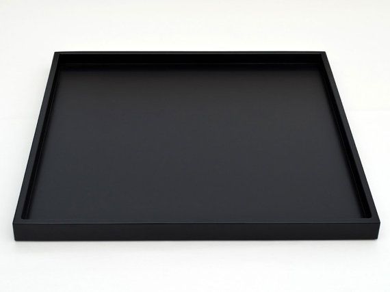30 X Extra Large Square Ottoman Tray Shallow Modern Coffee Table Decor 30 X Extra Large Square Ottoman Tray, 30 X Coffee Table Tray
