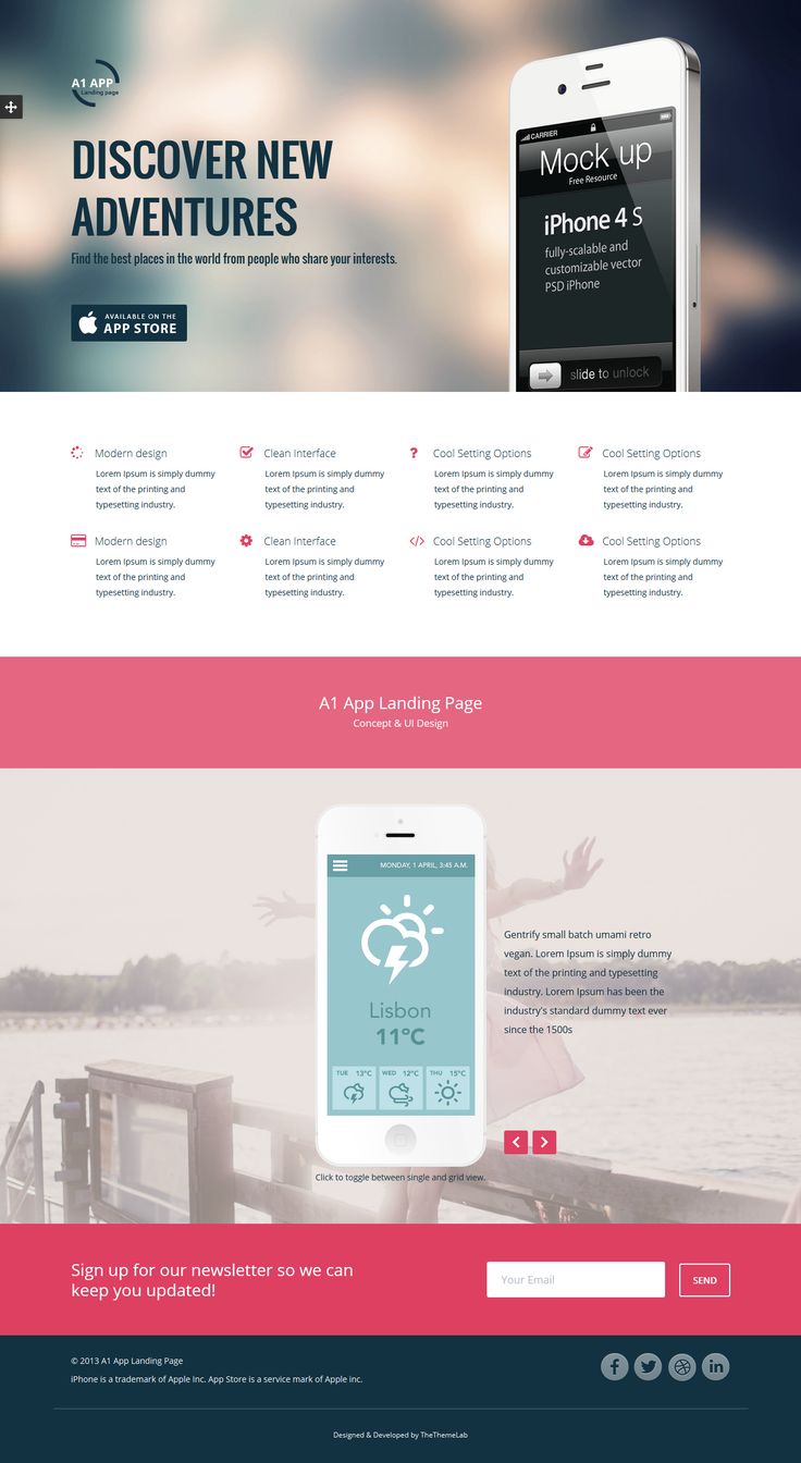 best landing page templates