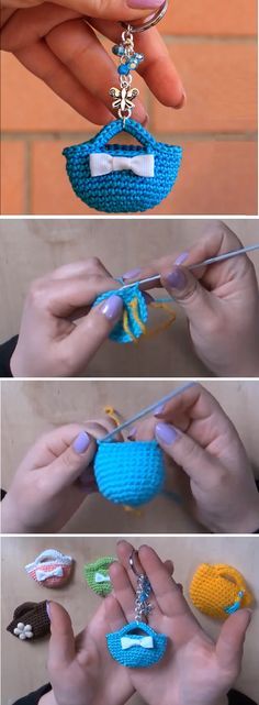 Crochet Miniature Bag Crochet Miniature Bag