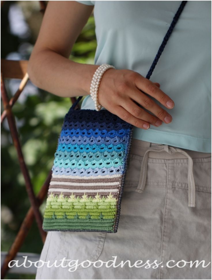263 Best Crochet Cute Bags Images On Pinterest Top 10 Free Patterns For Crocheted Small Summer Purses