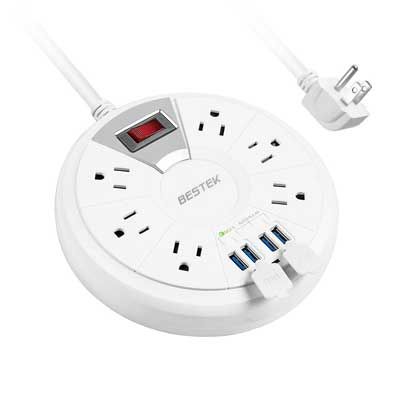 10 Best Top Surge Protectors In 2017 Reviews Images On Strip Bestek 6 Outlet Surge Protector