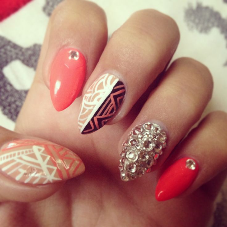 82 Best Nails Images On Pinterest Junk Nails, Make Up And Acrylics Loving the stiletto nails! #tribal #junk #artwork - 82 Best Nails Images On Pinterest Junk Nails, Make Up And Acrylics