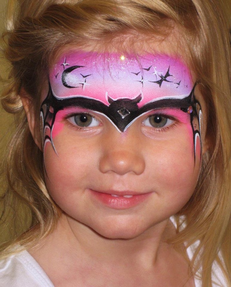 girls version of cool batman face painting by becstar design liking the sky on this one - Halloween Face Painting For Girls girls version of cool batman face painting by becstar design liking the sky on this one - Halloween Face Painting For Girls