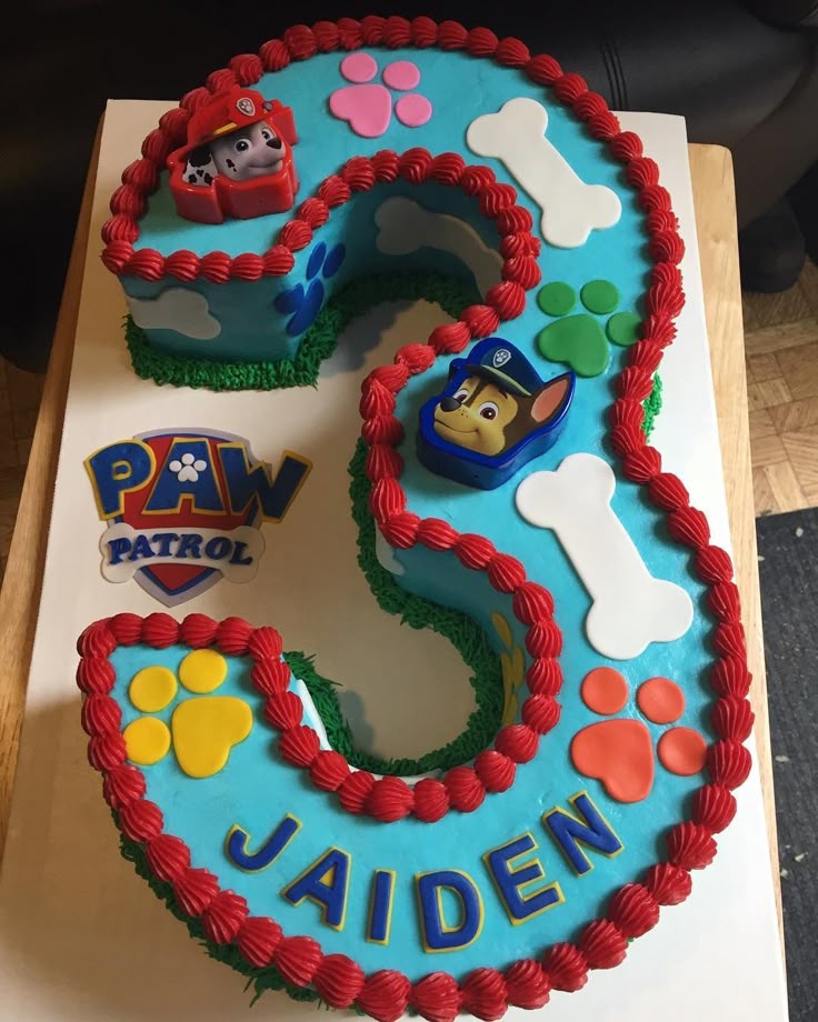 Paw Patrol Marshall Birthday Cakes Paw Patrol Marshall Birthday Cakes