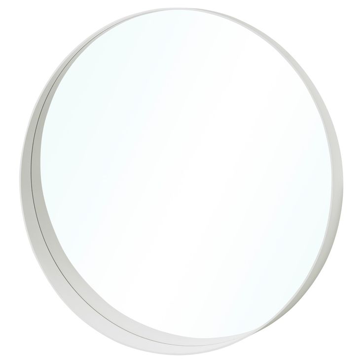IKEA - ROTSUND, Mirror, white, Safety film reduces damage if glass is
