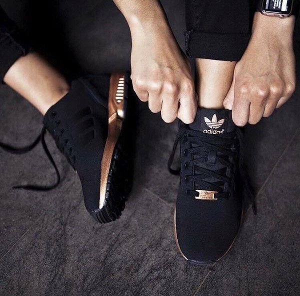 adidas zx flux femme noir et gold