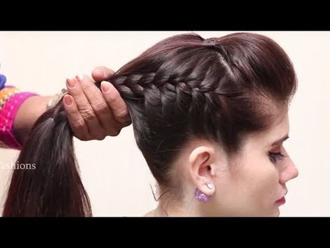 Beautiful Unique Hairstyle For Long Hair Hairstyle Tutor
