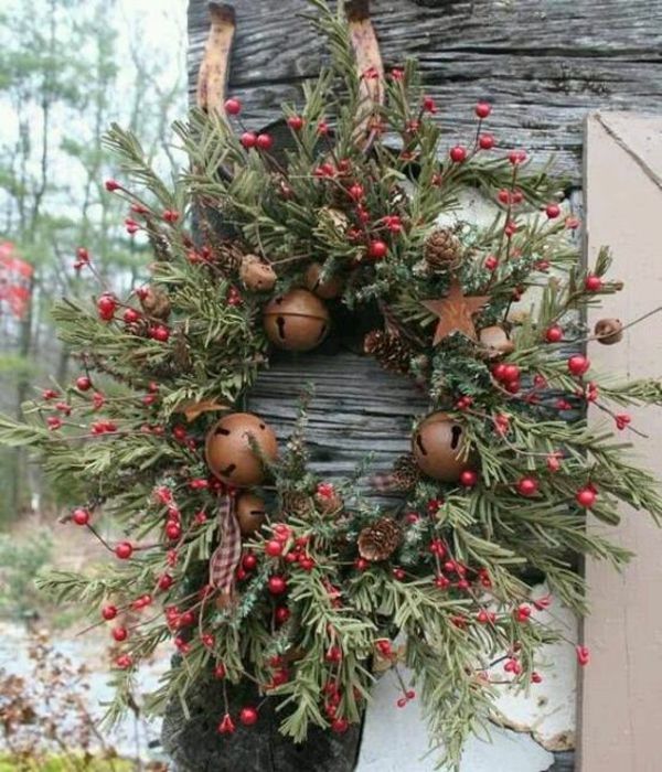 Hufeisen Türkranz Winterdeko Selber Machen Garten
