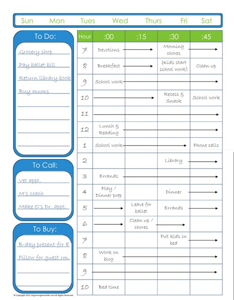 editable to do list sample